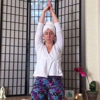 Relaxing Yoga Meditation Pose