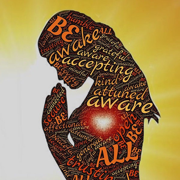 Awakened Awareness Word Cloud Art Raw Horizons