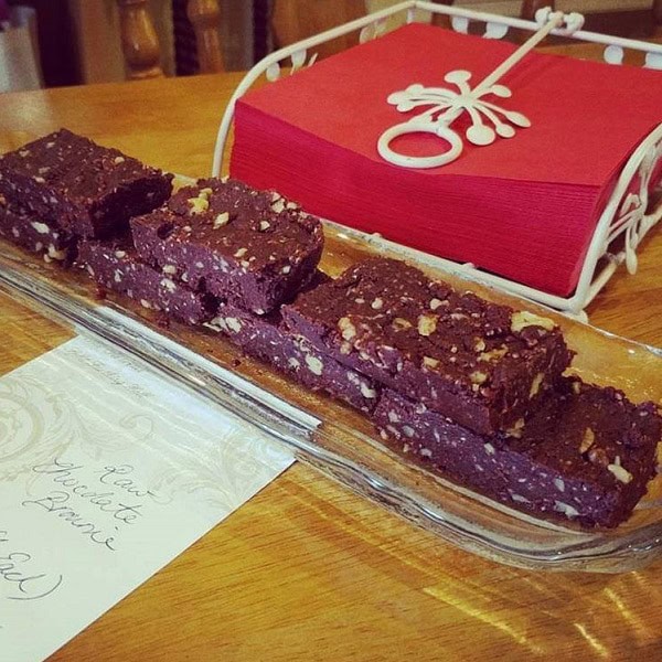 Raw Horizons Chocolate Fudge Brownies with Nuts