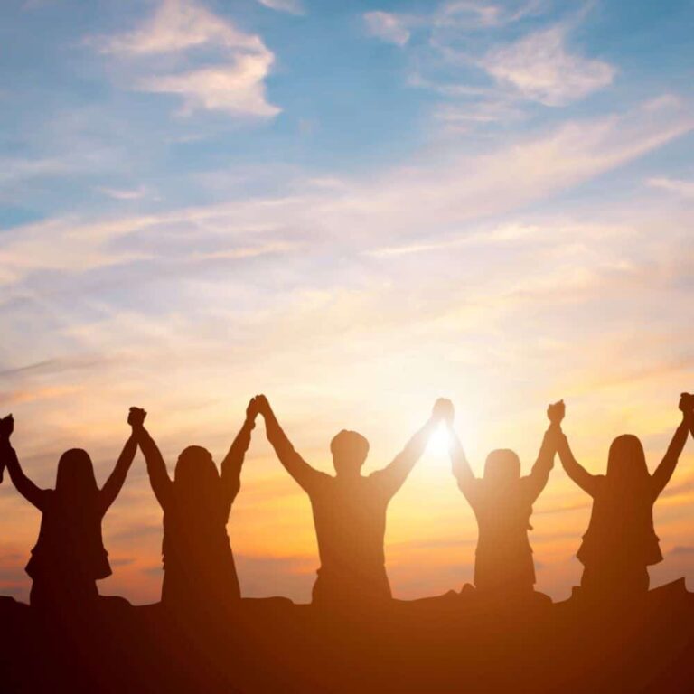 Inner Peace and Connection at Sunrise