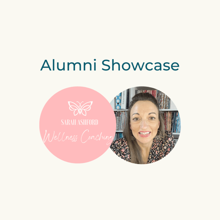 Wellness Coaching Alumni Showcase Sarahi Assford