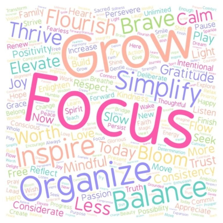 Transform, Flourish, Balance